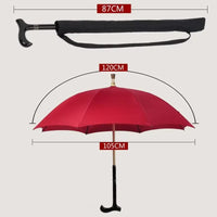 Crutch Support Tough Grip Umbrella