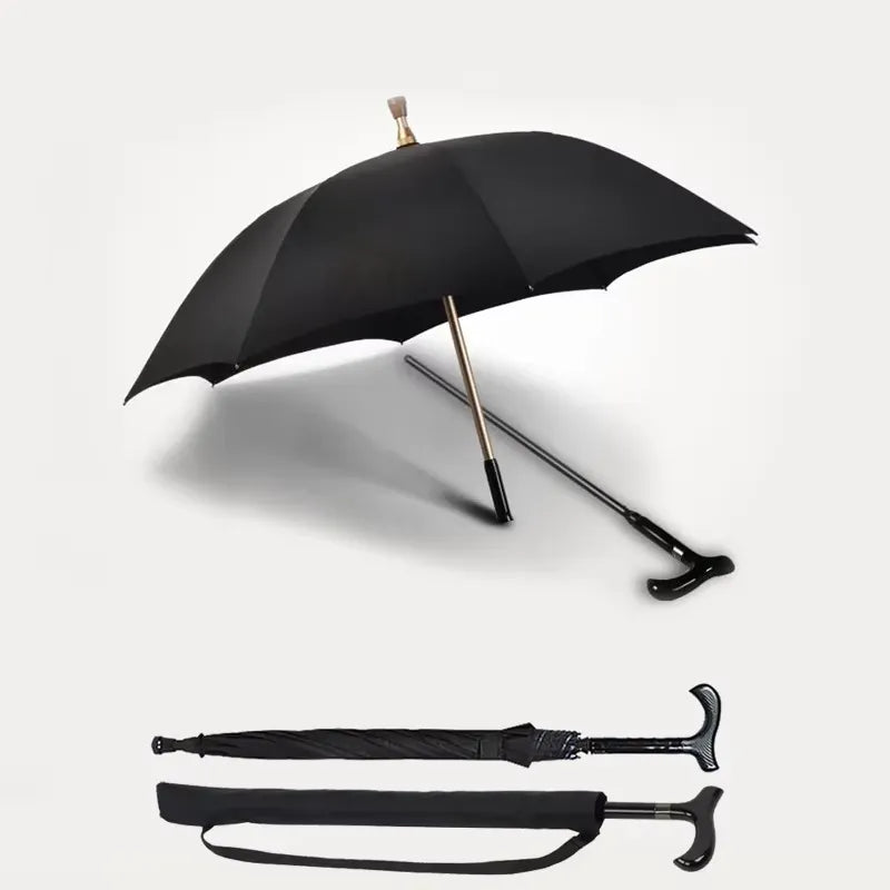 Crutch Support Tough Grip Umbrella