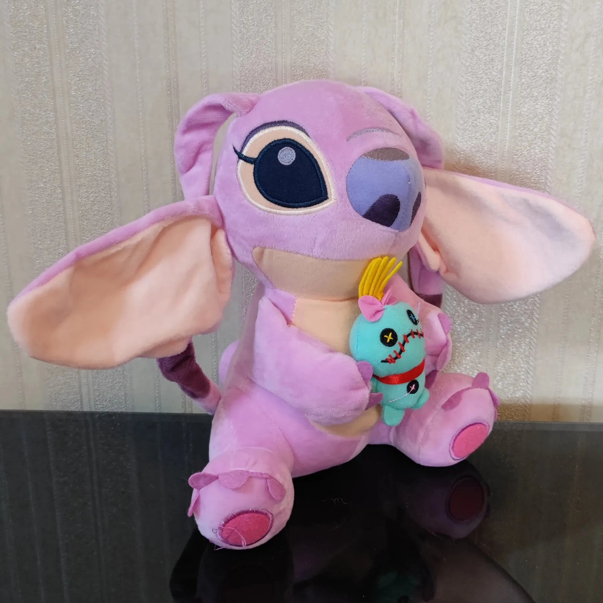 Kawaii Stitch & Angel Plush Dolls (25 cm)