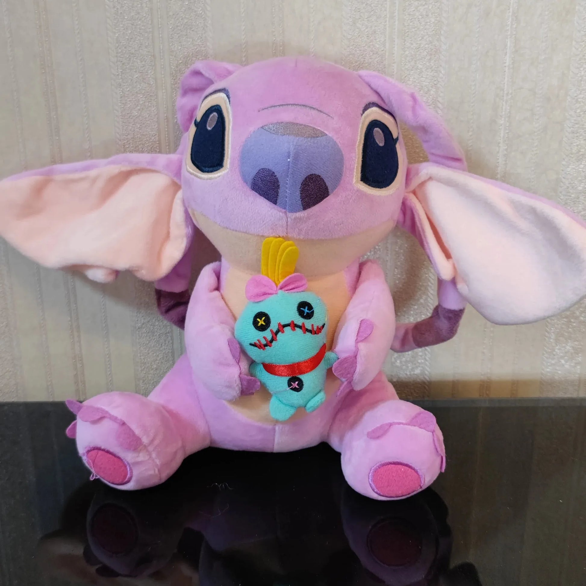 Kawaii Stitch & Angel Plush Dolls (25 cm)