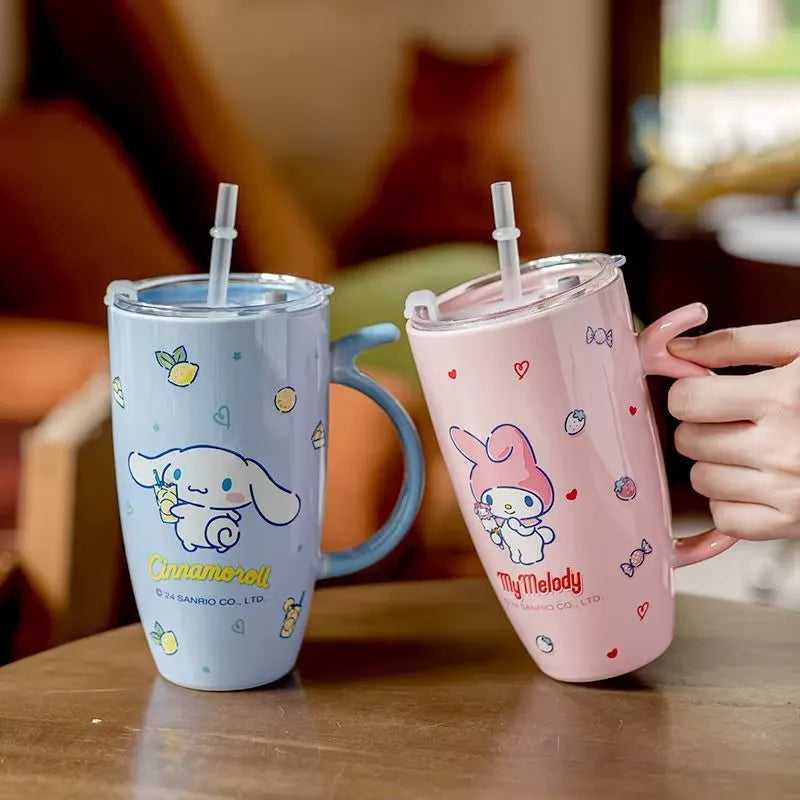 Sanrio Kawaii Ceramic Coffee Mugs (580 ml)