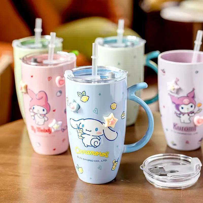 Sanrio Kawaii Ceramic Coffee Mugs (580 ml)