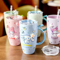 Sanrio Kawaii Ceramic Coffee Mugs (580 ml)