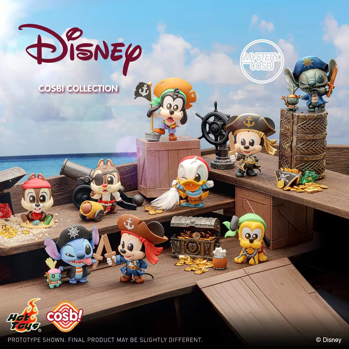 COSBI Disney Mickey Mouse & Friends Pirate Series Blind Box