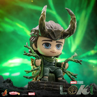 Loki and Miss Minutes Cosbaby Figurine