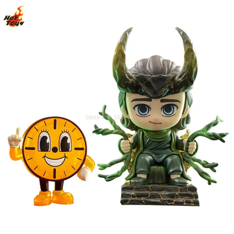 Loki and Miss Minutes Cosbaby Figurine