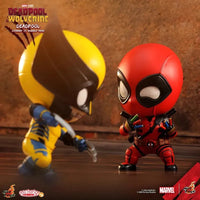 Deadpool vs Wolverine COSBI BobbleHead Figures