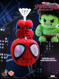 Hot Toys Cosbi Spiderman Brand New Day Plush Keychain