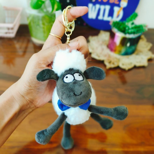 Shaun The Sheep Plush Keychain