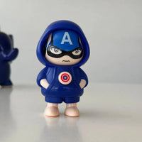 Captain America Face-Changing Keychain