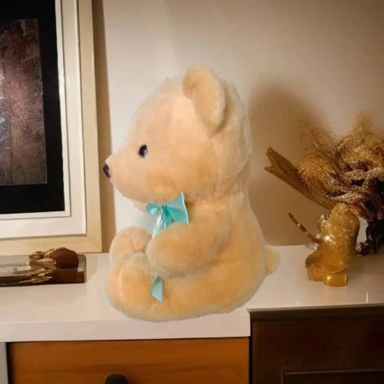 Gentle Gaze Teddy Bear Plush (25 cm)