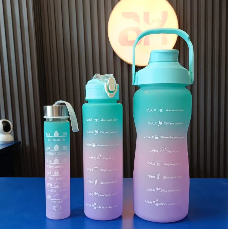 Aqua Fusion 3X Water Bottle Set