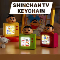 Shinichan Retro TV LED Keychain