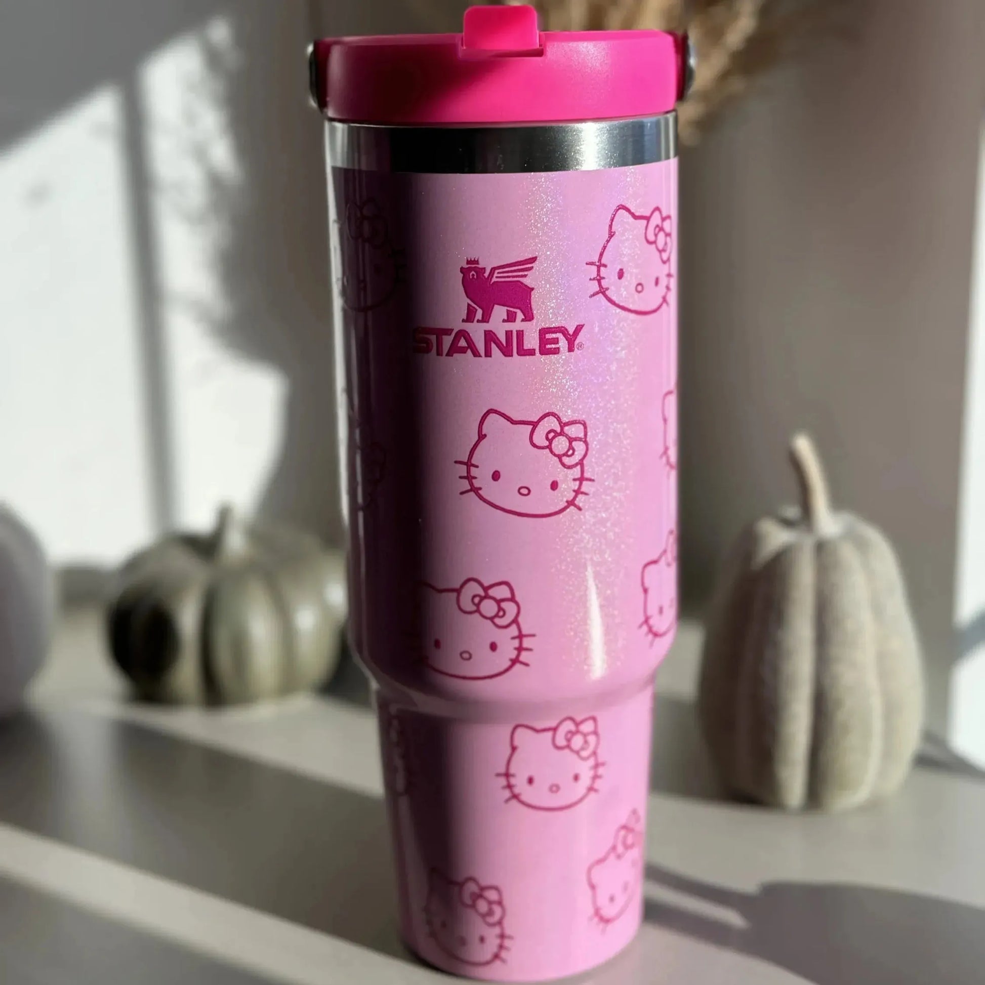 Stanley Hello Kitty Customized Ice Flow Tumblers (20 oz & 30 oz)