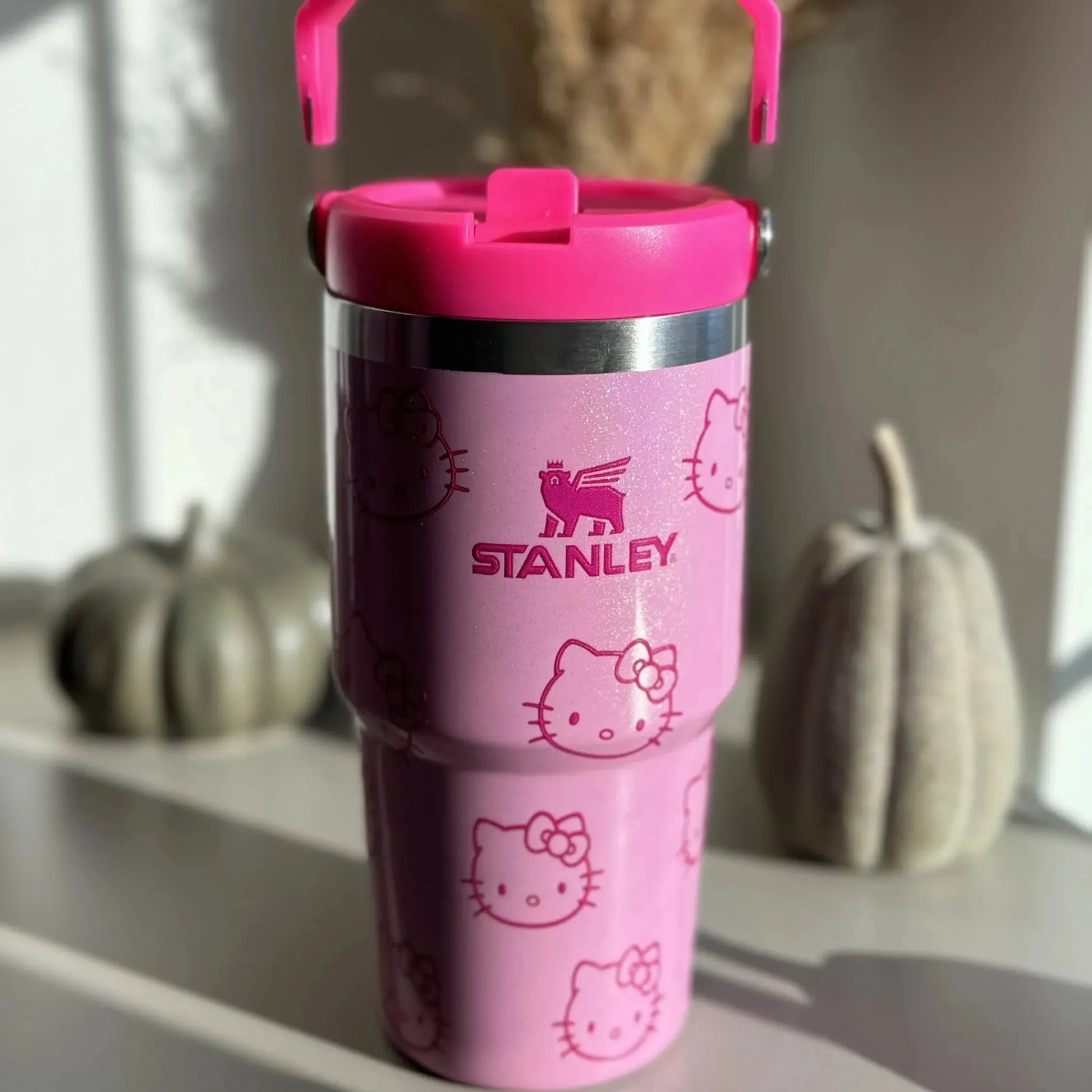 Stanley Hello Kitty Customized Ice Flow Tumblers (20 oz & 30 oz)