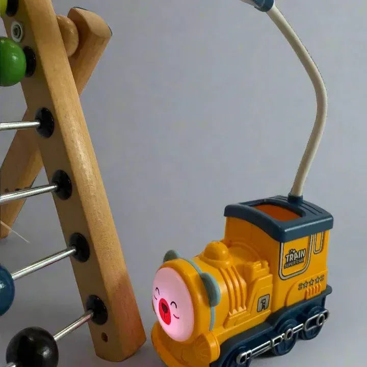 Chug-a-Light Train Lamp Pen Holder