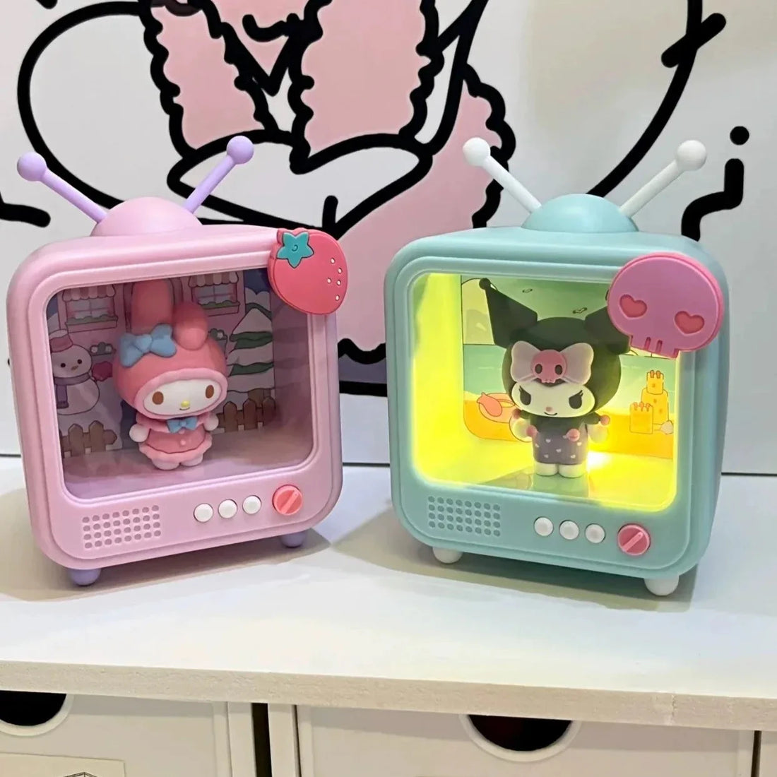 Sanrio Mini TV Night Lamp