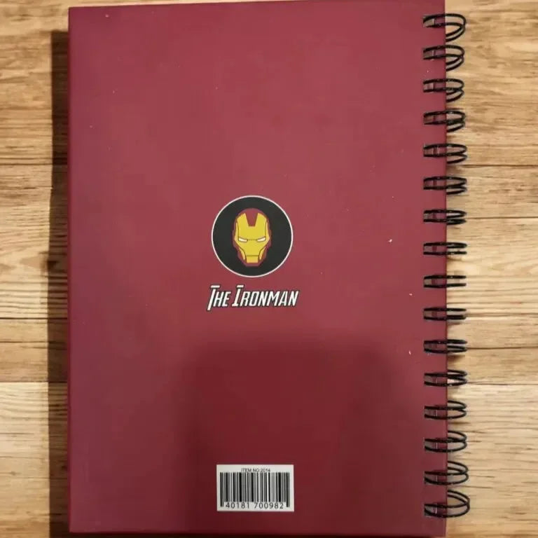 Heroic Hue Avengers A5 Spiral Notebook