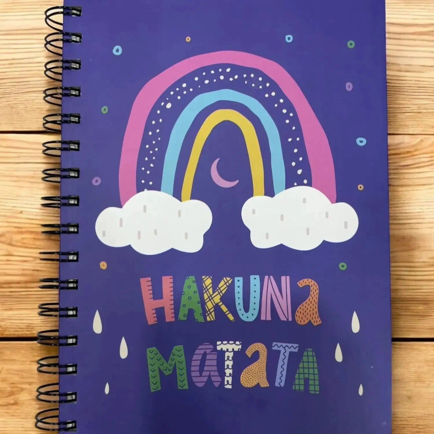 Hakuna Matata A5 Spiral Notebook