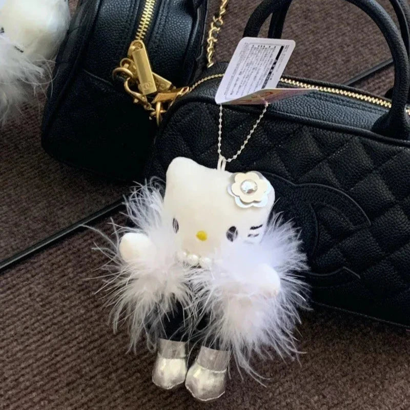 Hello Kitty Elegant Lady Plush Keychain