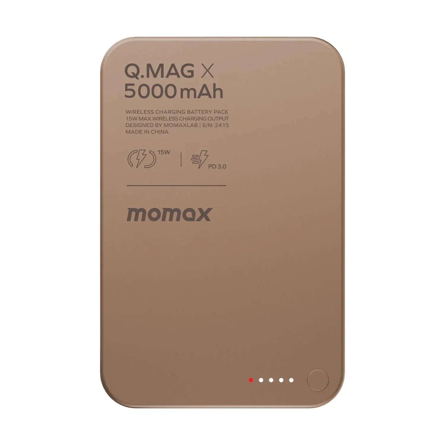 MoMax Magnetic Power Bank (5000mAh)