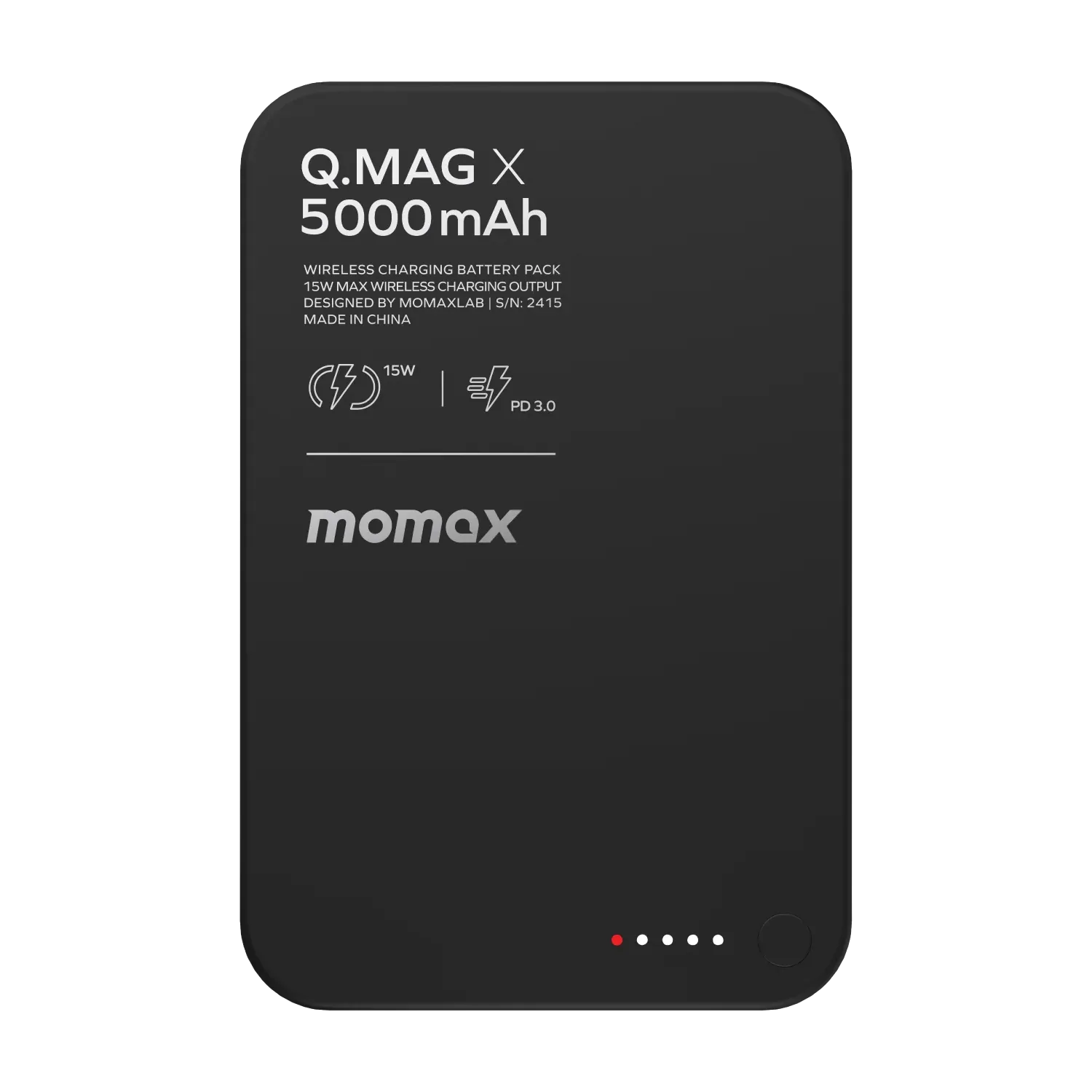 MoMax Magnetic Power Bank (5000mAh)