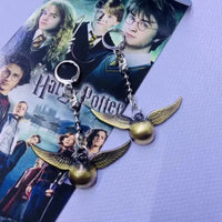Golden Snitch Drop Earrings