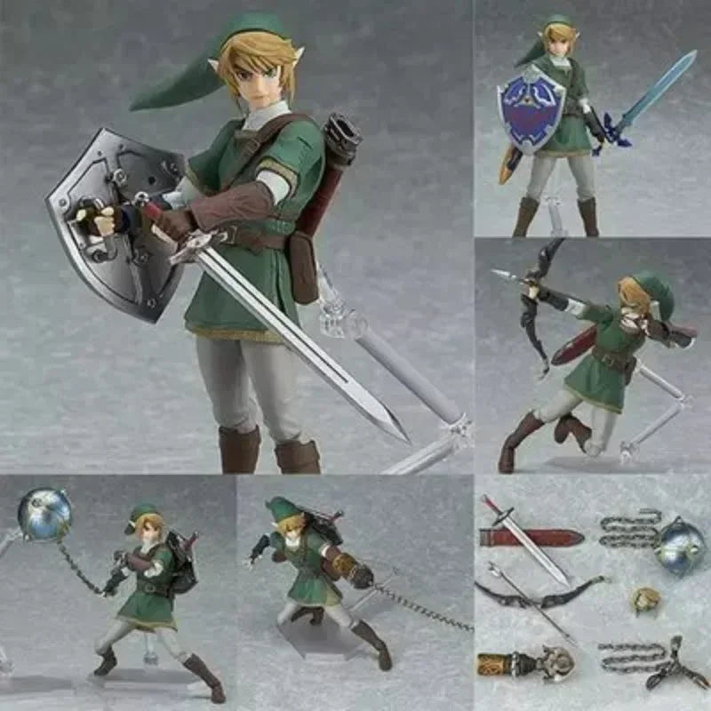 Zelda Twilight Princess Link Figma Action Figure (14 cm)