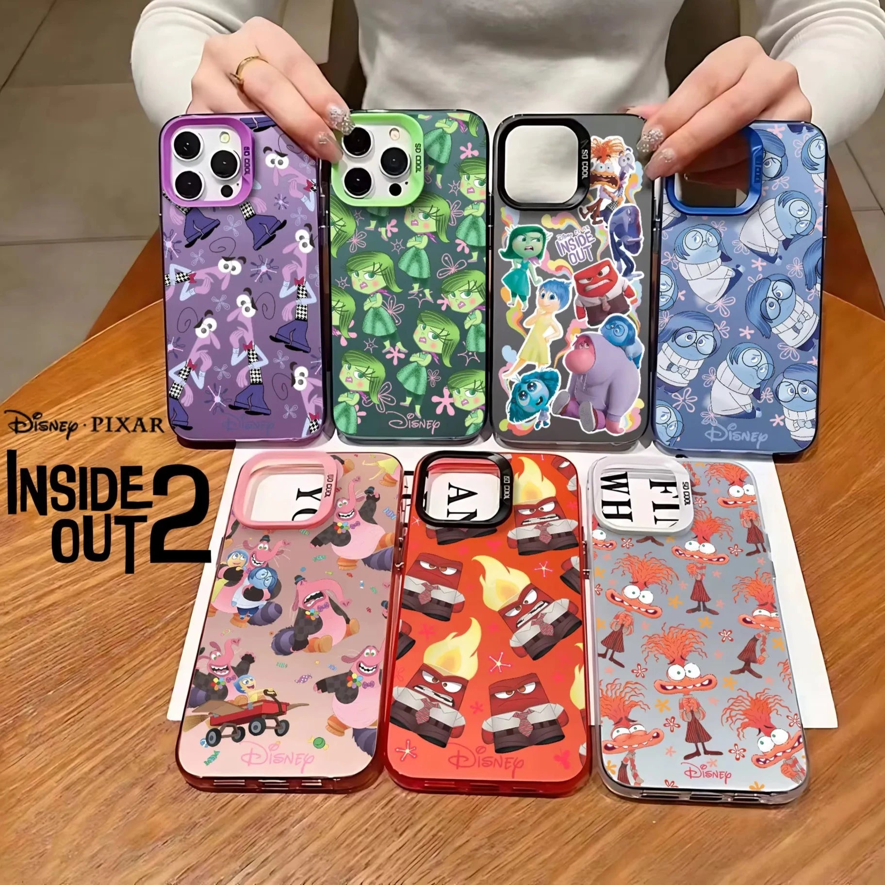 Disney Inside Out 2 Candy Matte Case (For iPhones)