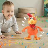 Interactive Chicken Plush Toy (30 cm)