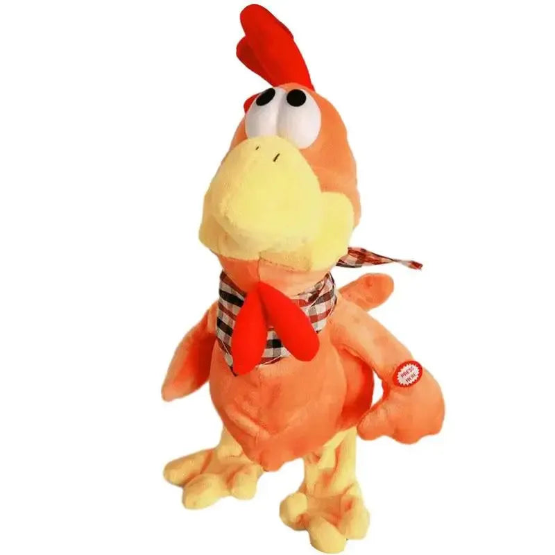 Interactive Chicken Plush Toy (30 cm)