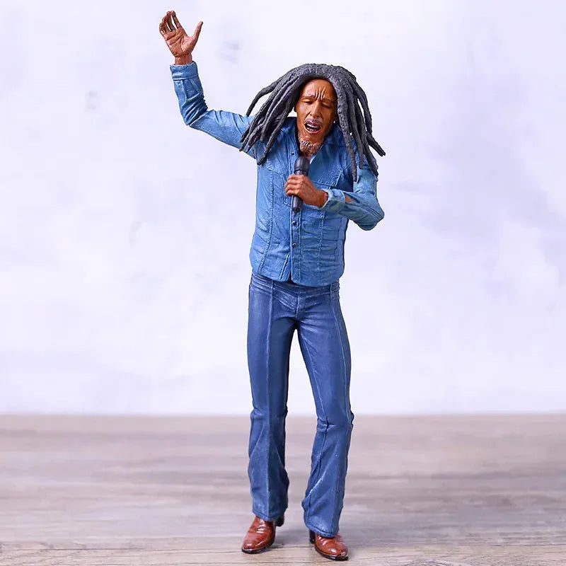 Bob Marley Singing Action Figurine (17 cm)