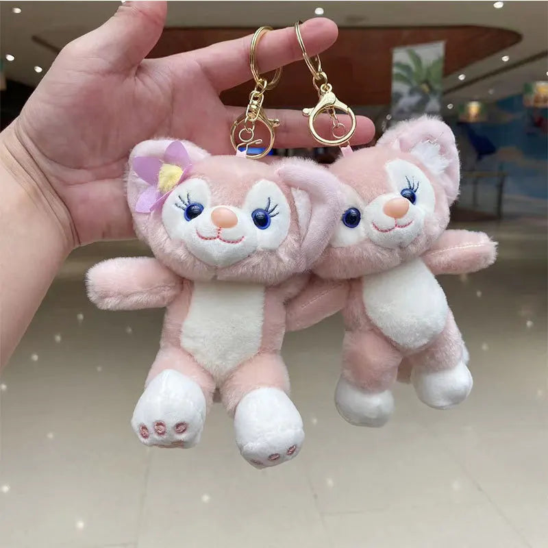 Disney LinaBell Cat Plush Keychain