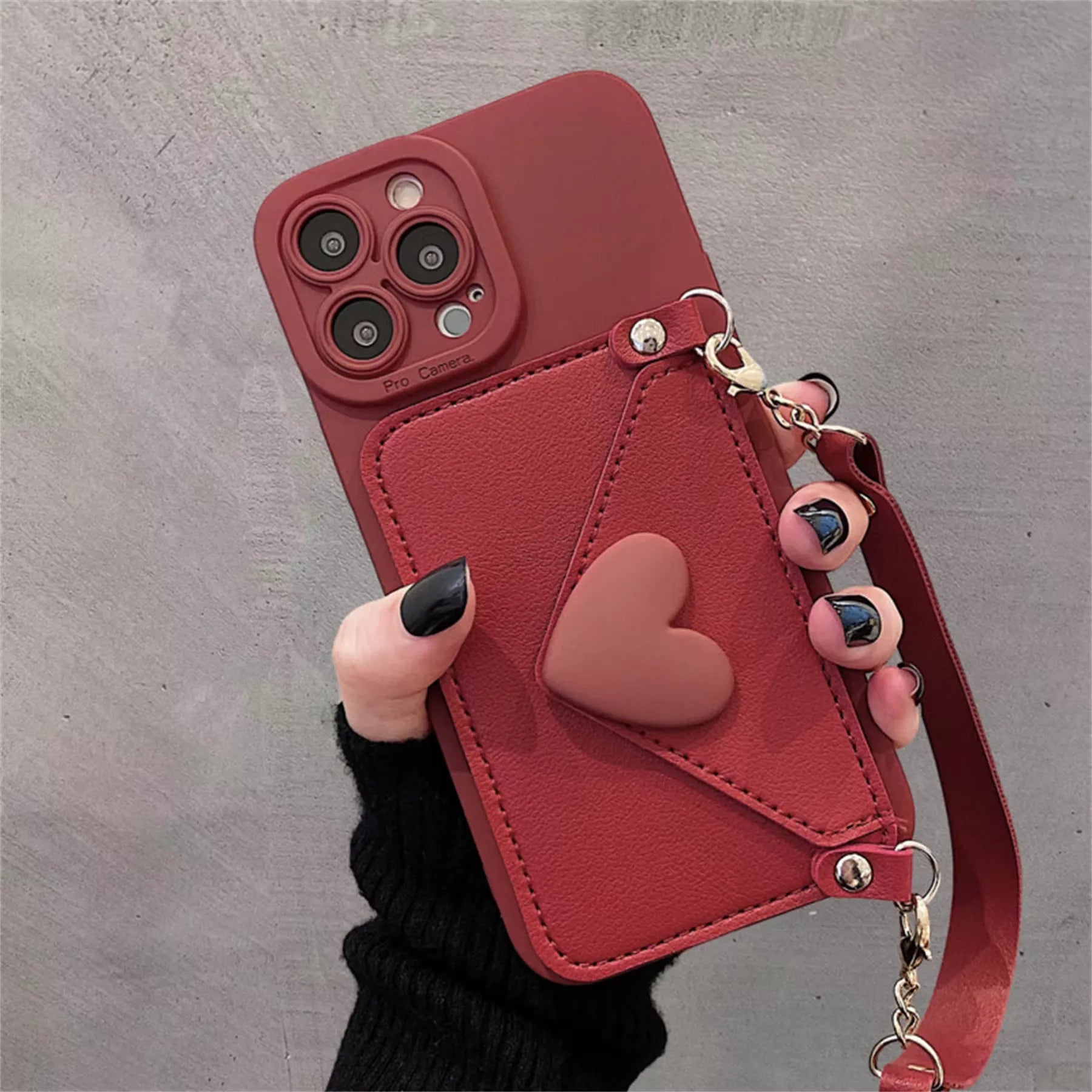 Korean Crossbody Bag Phone Case (For iPhones)