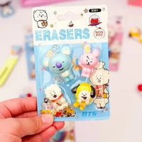 BT21 Clean Slate Eraser (Set of 4)