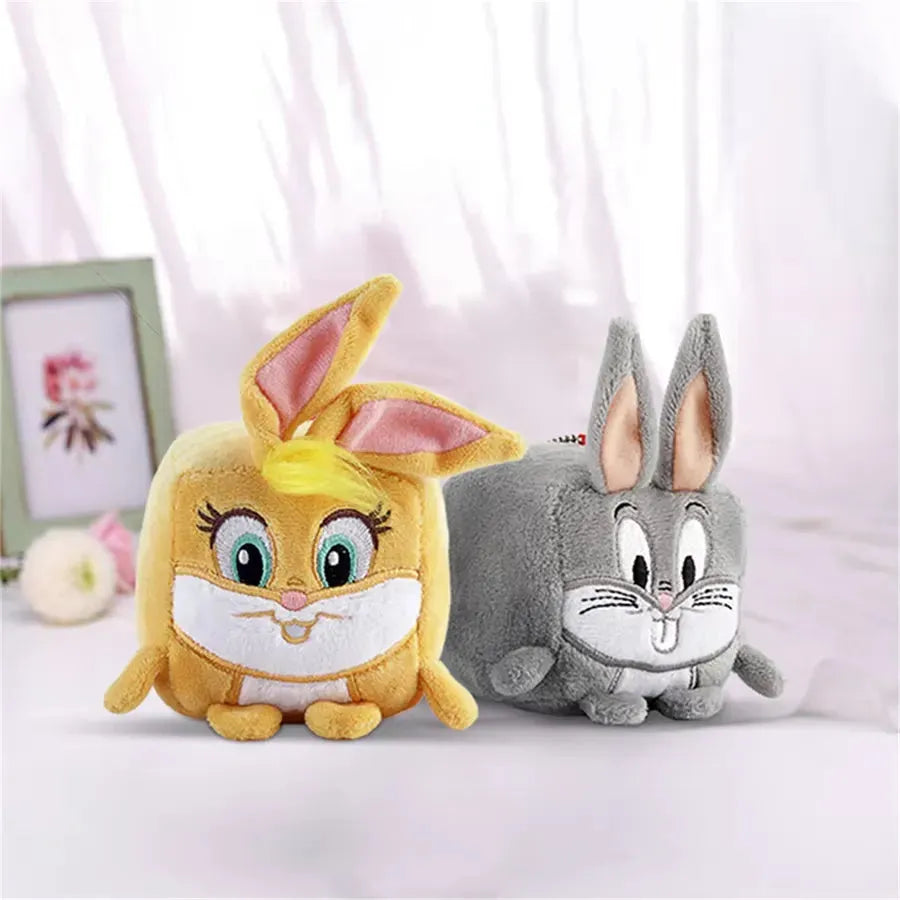 Looney Tunes Square Plush Keychains