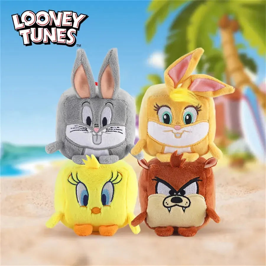 Looney Tunes Square Plush Keychains