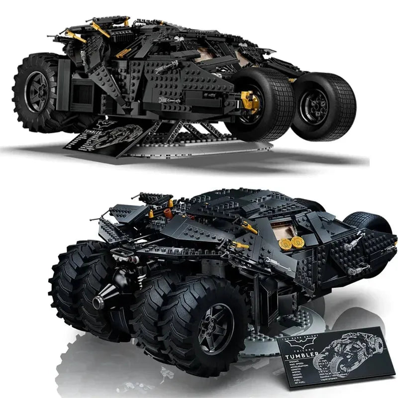 Batmobile & Batpod Tumbler Building Blocks