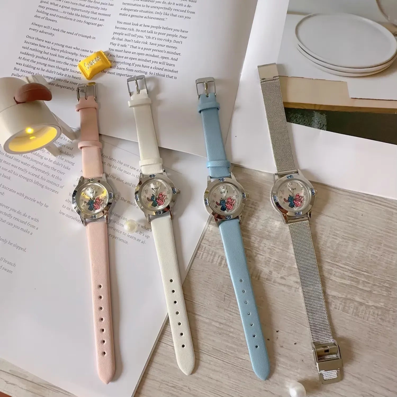 Stitch & Angel Love Quartz Watch