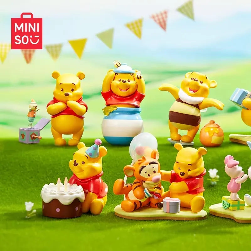 MINISO Pooh Bea Old Friends Party Theme Blind Box