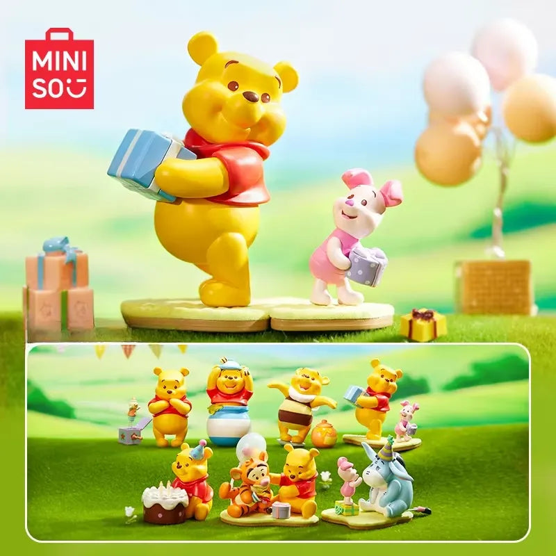 MINISO Pooh Bea Old Friends Party Theme Blind Box