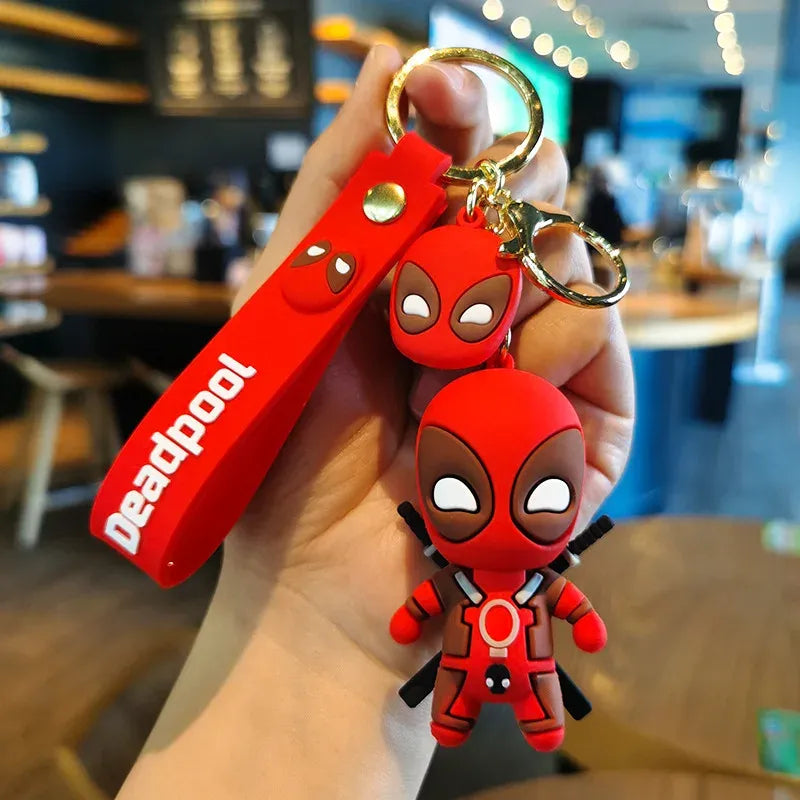 Cute Deadpool Figurine Keychain