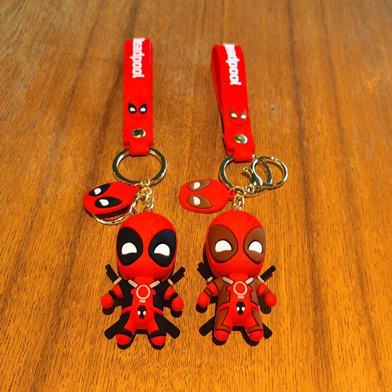 Cute Deadpool Figurine Keychain