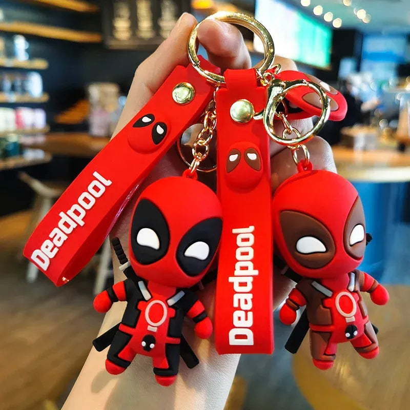 Cute Deadpool Figurine Keychain