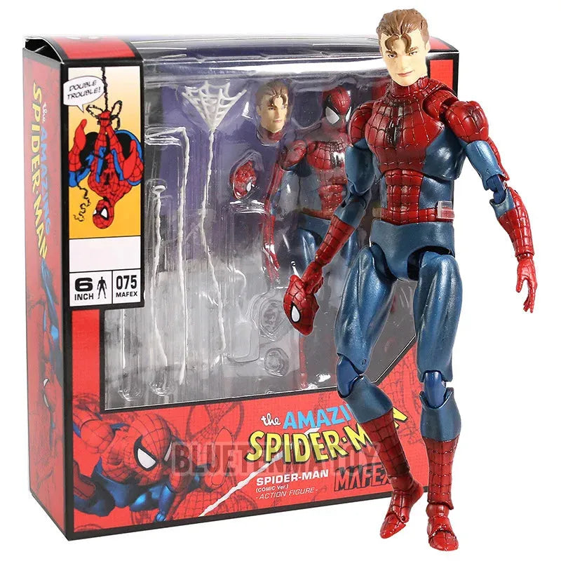 Mafex No. 075 Spiderman Action Figurine (16 cm)