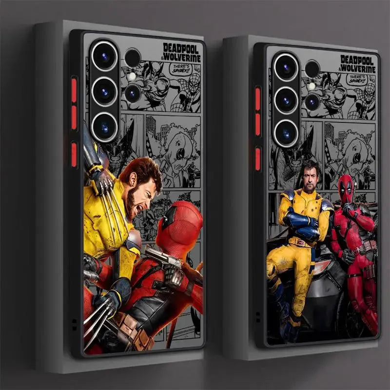 Marvel Deadpool & Wolverine Matte Phone Case (For Samsung)