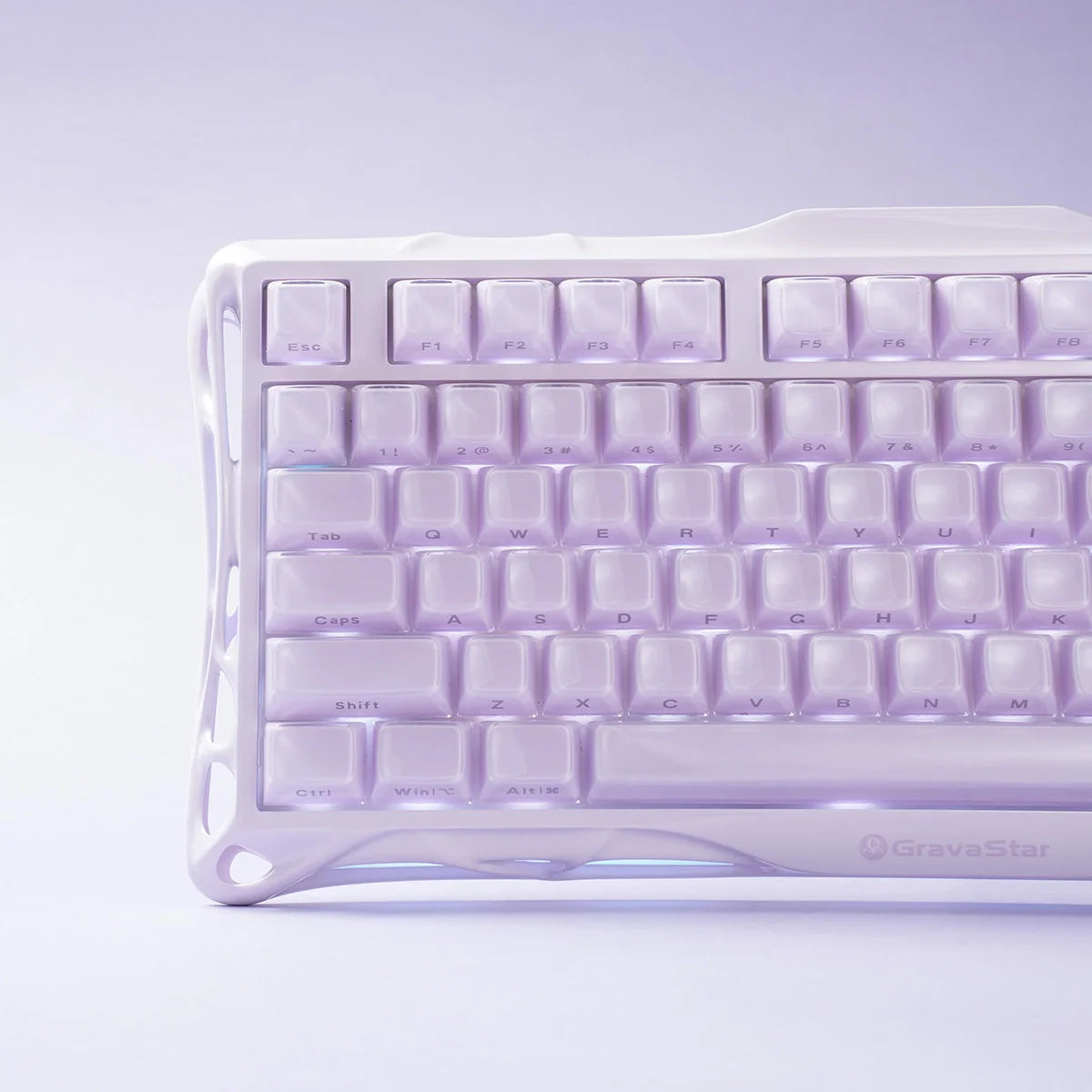 Gravastar Mercury K1 Lavender Purple Keyboard