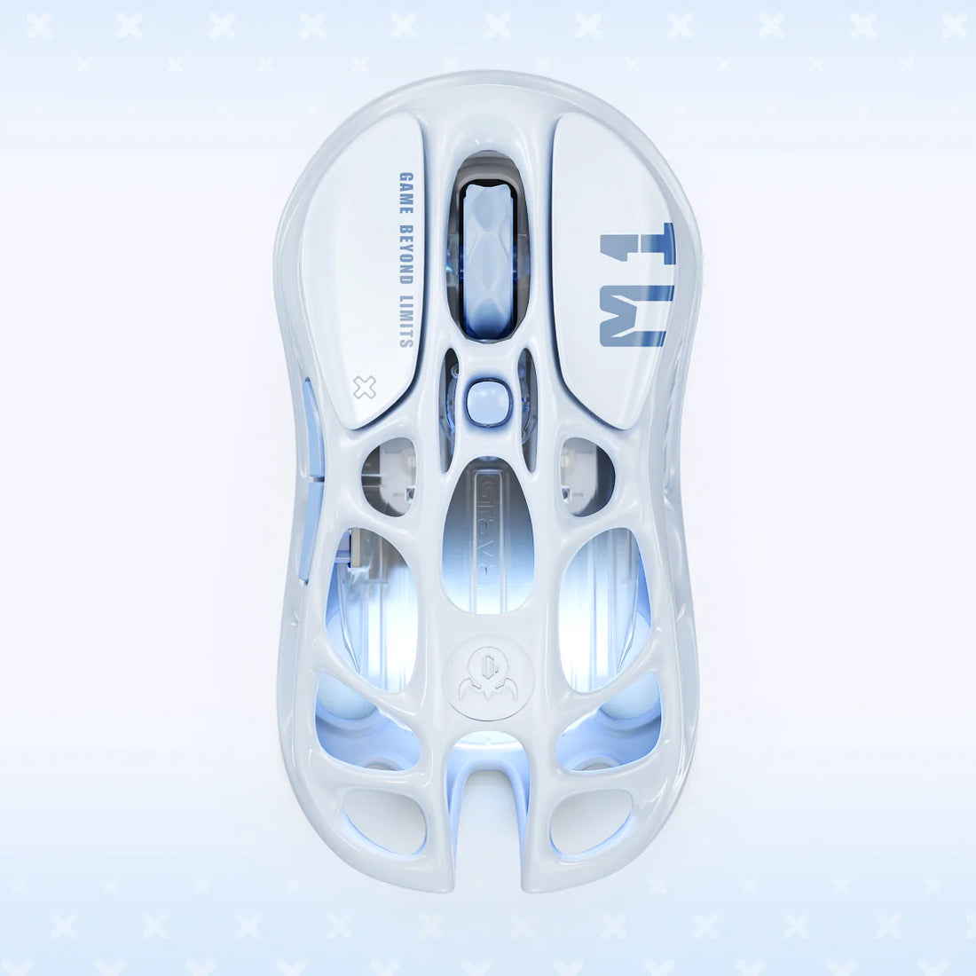 Gravastar Mercury M1 Pro Ice Blue Mouse