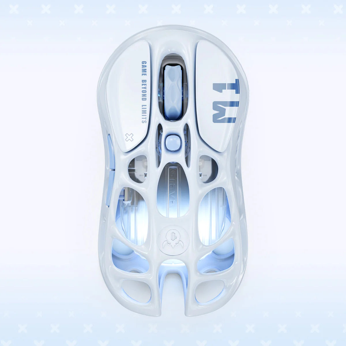 Gravastar Mercury M1 Pro Ice Blue Mouse