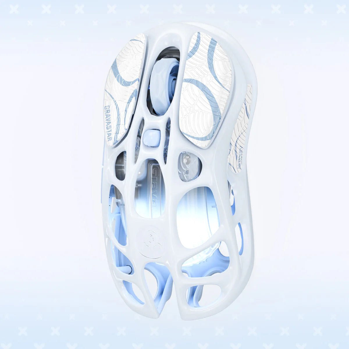Gravastar Mercury M1 Pro Ice Blue Mouse